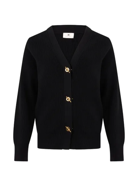 Elisabetta Franchi V-neck cardigan Black MK01S