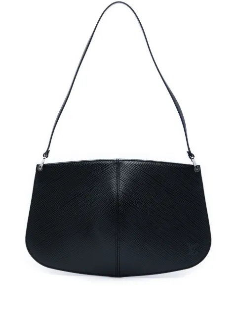 Louis Vuitton Pre-Owned 2001 Epi Demi Lune Pochette shoulder bag Black 0PWLFXMVAA5Z8GGK