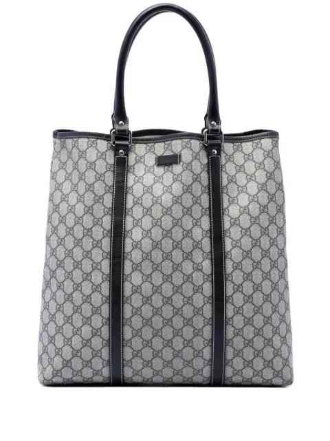 Gucci Pre-Owned 2016-2026 GG Supreme Joy Vertical tote bag Neutrals 23VBAZIBVLT2GARE