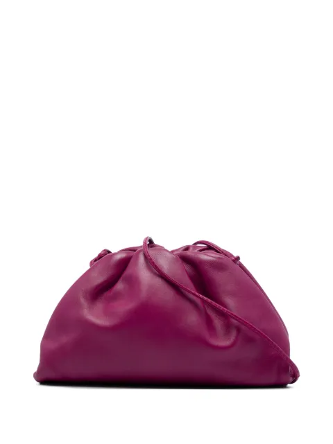 Bottega Veneta Pre-Owned 2012-2026 Lambskin The Mini Pouch crossbody bag Purple 020P2X3BT4A354R6