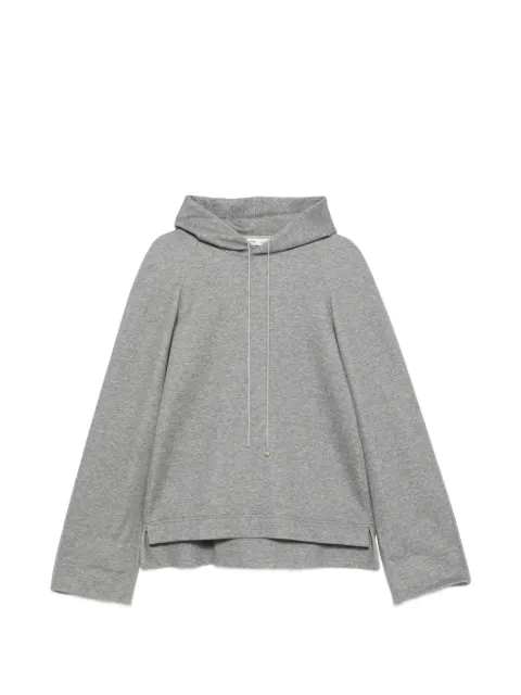 Carven raglan-sleeve hoodie Grey 6262K21118