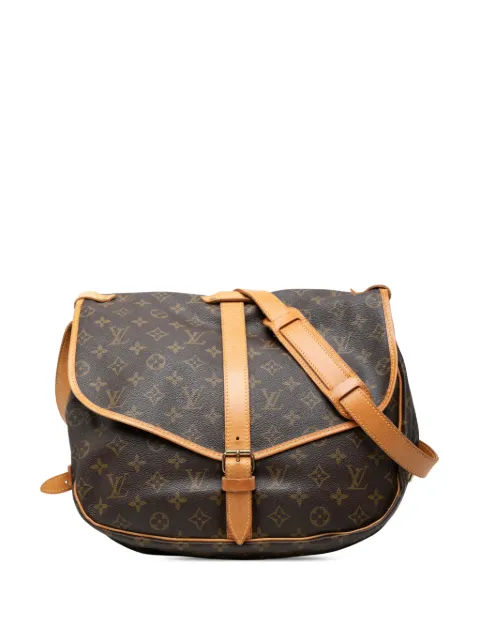 Louis Vuitton Pre-Owned 1992 Monogram Saumur 35 crossbody bag Brown I0QZ0G3ZOOKAX8SW