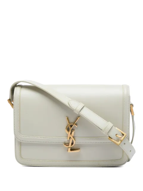 Saint Laurent Pre-Owned 2021 Medium Smooth Calfskin Solferino Satchel In Box crossbody bag White UPOIFWZUDIESZ5GO