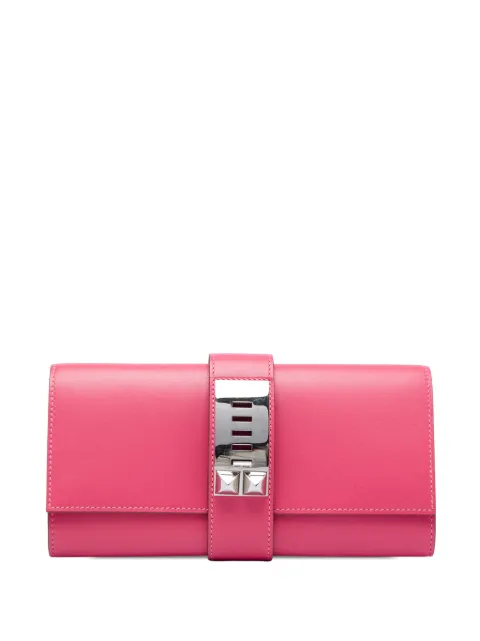 Hermès Pre-Owned 2015 Tadelakt Medor 23 clutch bag Pink HFZ8EOIB1AI9UMWG