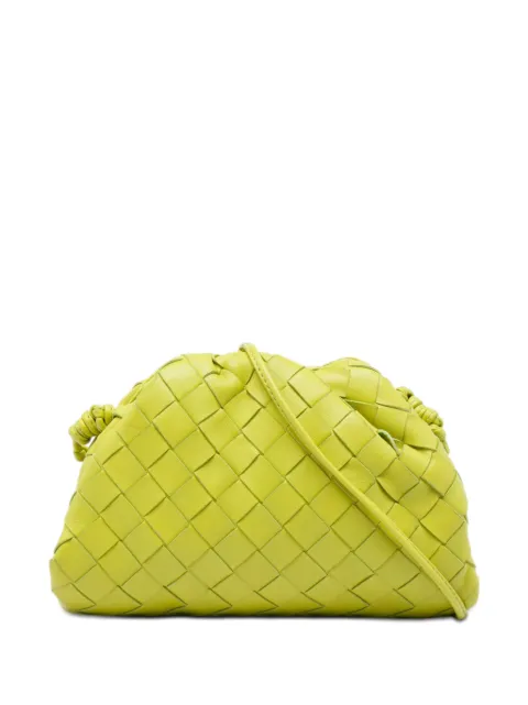 Bottega Veneta Pre-Owned 2012-2026 Nappa Intrecciato The Mini Pouch crossbody bag Green RMP9M0RTT17NLZQ8
