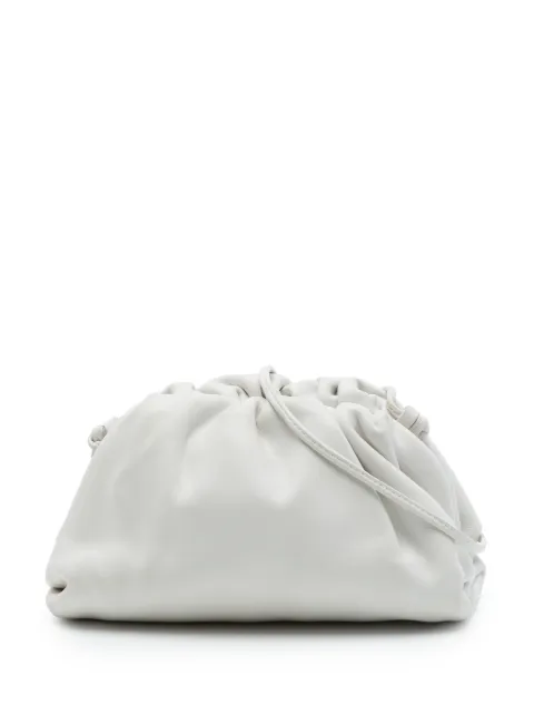 Bottega Veneta Pre-Owned 2012-2026 Lambskin The Mini Pouch crossbody bag White E9TA416NYC808TS1