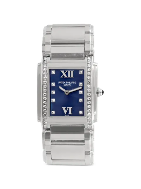 Patek Philippe Pre-Owned Twenty~4 25mm watch Blue 491010A012