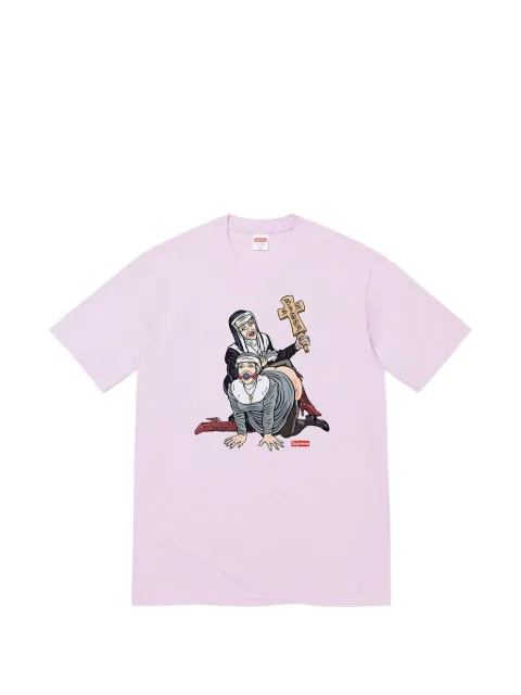 Supreme Nuns T-shirt Purple SU28103