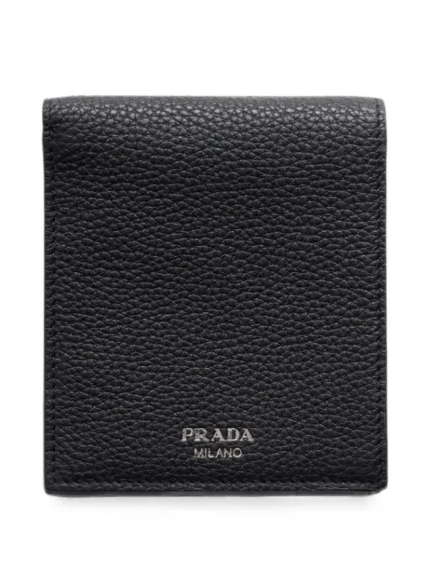 Prada leather wallet Black 2MO5132E9Z