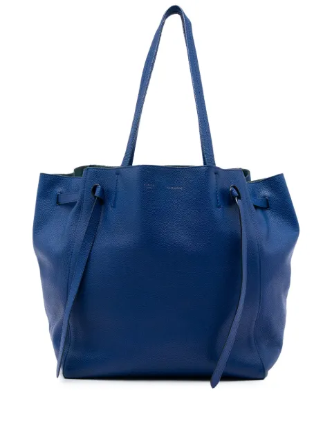 Celine Pre-Owned 2014 Small Leather Phantom Cabas tote bag Blue 2SI1X5AXIZZ1GE0T