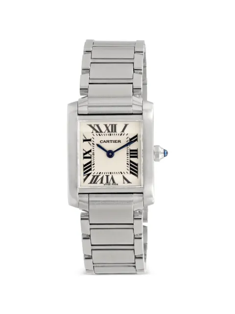 Cartier Tank Française 20mm watch Neutrals 2384