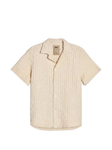 OAS Company Cuba waffle-knit shirt Neutrals 1010011006