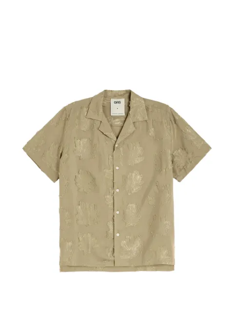 OAS Company Palmoza Rocco button-down shirt Neutrals 1010026753
