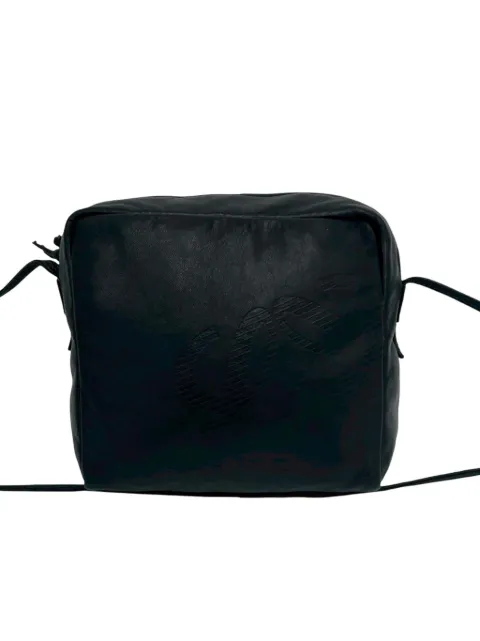 Loewe Pre-Owned 1980-1990 Leather Anagram crossbody bag Black 2LIB7JMFVFRGVSYP