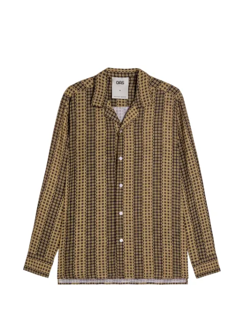 OAS Company Regalia long-sleeve shirt Brown 7019