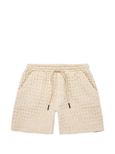 OAS Company Porto waffle-knit shorts Neutrals 2010021006
