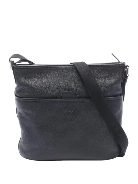 Loewe Pre-Owned 2000-2010 Leather Anagram crossbody bag Black 3ULR8Y948GP2WDV7