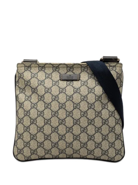 Gucci Pre-Owned 2000-2015 GG Supreme crossbody bag Neutrals U6NM97U6D5JB7GJI