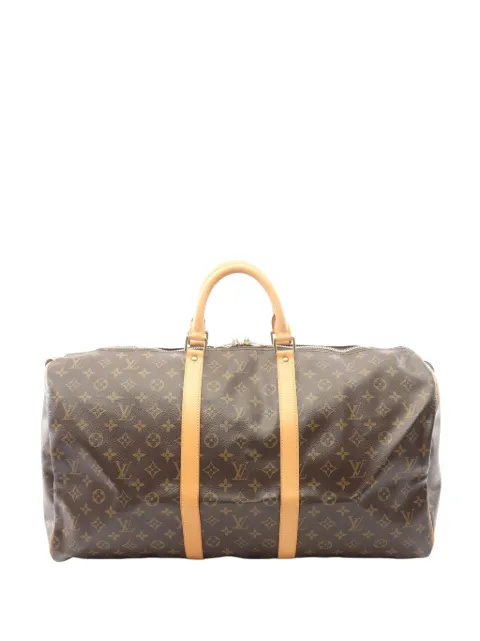 Louis Vuitton Pre-Owned 2005 Monogram Keepall 55 travel bag Brown LQTEU0C67TZENQQ2