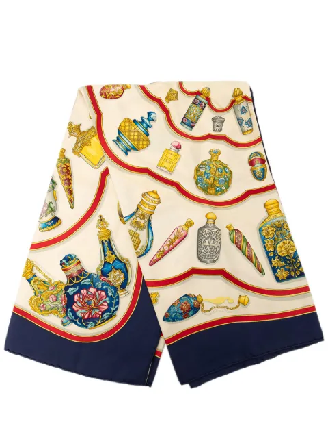 Hermès Pre-Owned 2000-2026 Qu Importe le Flacon Silk Scarf 90 scarves Multicolour AHT9Y942V5M3KG5W