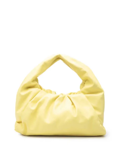 Bottega Veneta Pre-Owned 2012-2026 Lambskin The Pouch shoulder bag Yellow 9HG3JAR0X1R9BV2J