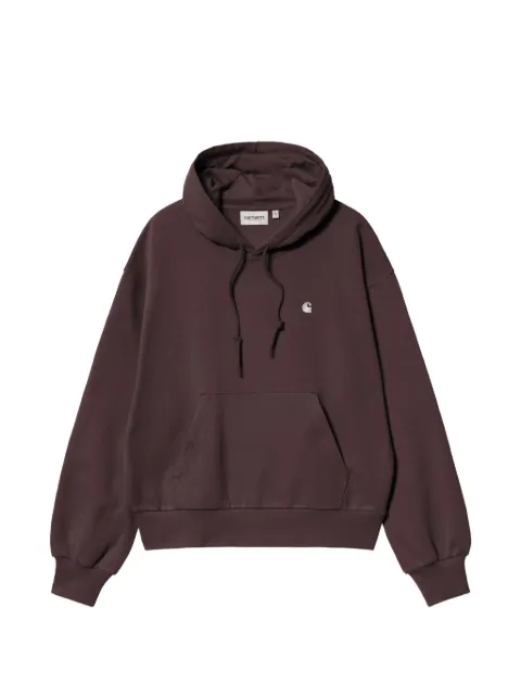 Carhartt WIP women's hooded Casey sweatshirt Brown I032644