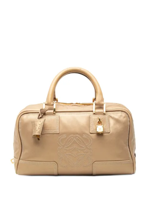 Loewe Pre-Owned 2007 Metallic Leather Amazona 28 handbag Gold ZLS6TPOMR6W4NCJQ