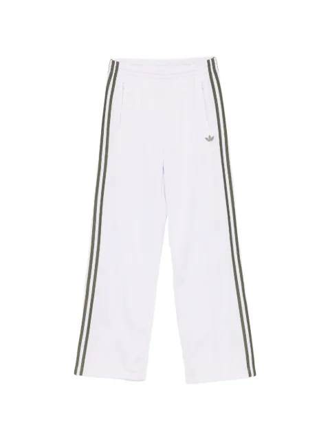 adidas logo-embroidered side-stripe track pants Purple KV2232