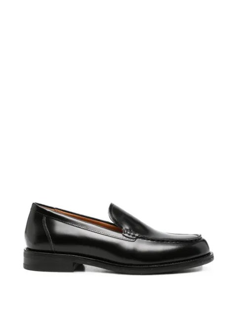 VAGABOND polished leather loafers Black 623600420
