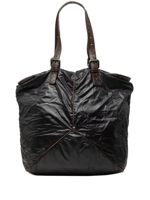 Bottega Veneta Pre-Owned 2010 Nylon Spinnaker tote bag Black 6DHFSZDEVEIJ77NO
