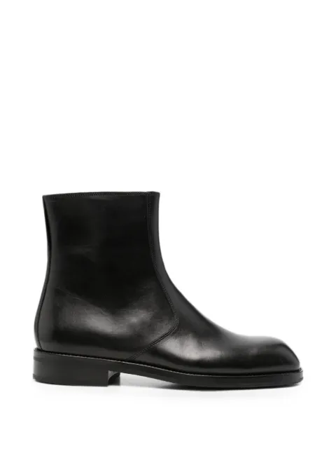 LEMAIRE leather ankle boots Black FO0236LL0106
