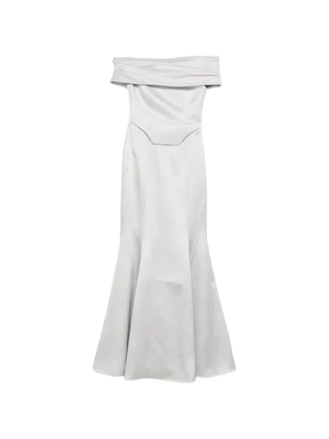 Solace London Alta maxi dress Silver OS49023