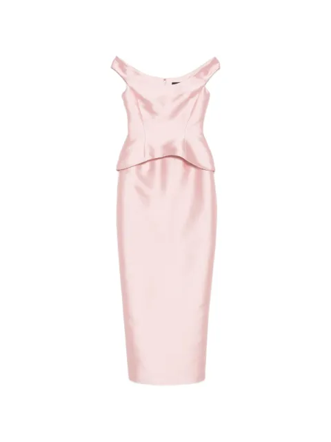 Solace London Pieta maxi dress Pink OS49024