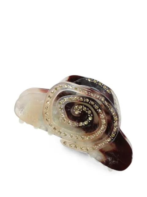 KATYA Crystal Rose hair claw Brown ROSESO