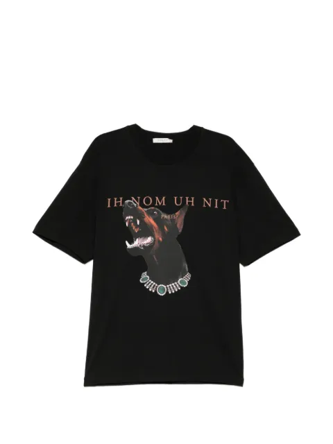 Ih Nom Uh Nit graphic-print T-shirt Black NUW26206