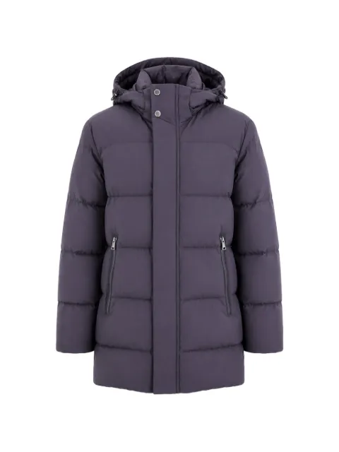 Paul & Shark quilted hooded jacket Purple 16312008050