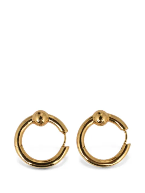 Poche Paris Harmony ball-detail hoop earrings Gold CL06Y