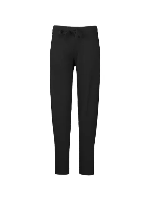 MINNIE ROSE cashmere track pants Black 65265