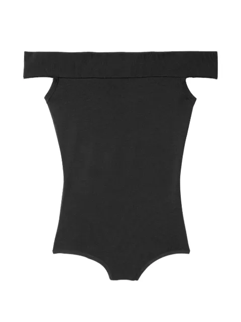 Michael Kors Collection off-shoulder bodysuit Black GKA0530008