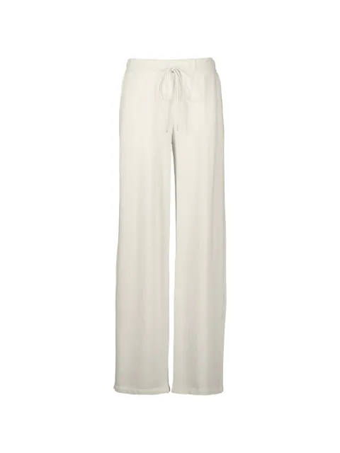 Sprwmn straight-leg drawstring track pants Neutrals BTM056CTRYCREM