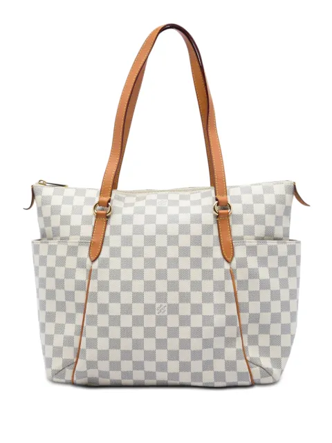 Louis Vuitton Pre-Owned 2010 Damier Azur Totally MM tote bag White PRW4U94KSMXOEZDU