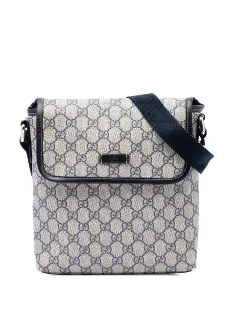 Gucci Pre-Owned 2016-2026 GG Supreme crossbody bag Neutrals 1D5KUUZD3L1V0CZA
