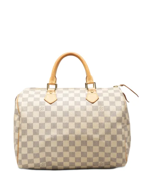 Louis Vuitton Pre-Owned 2006 Damier Azur Speedy 30 boston bag White AN0B4QPB94Z9Y1LX