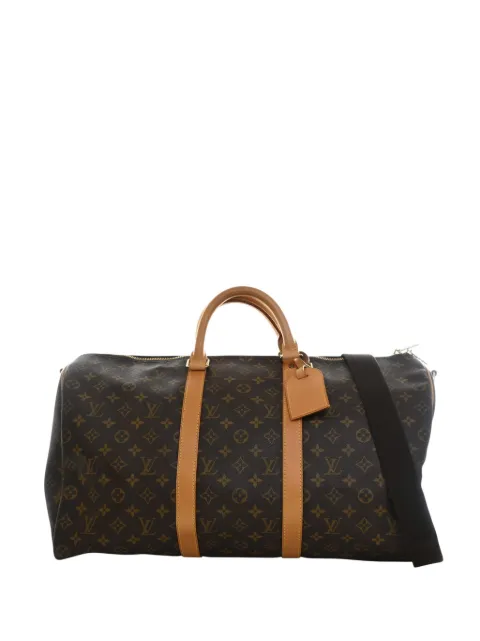 Louis Vuitton Pre-Owned 1997 Monogram Keepall Bandouliere 50 travel bag Brown OUBW608LOIWUMQUN