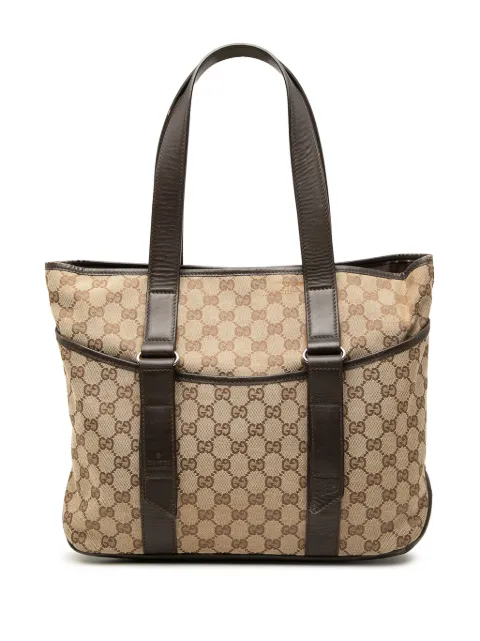 Gucci Pre-Owned 2000-2015 GG Canvas tote bag Neutrals BUBXFPX7EO3ZES62