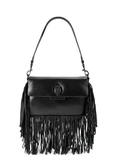 Kurt Geiger London Oxford fringe drench shoulder bag Black 5846300109