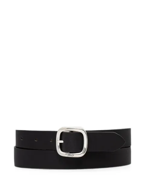 Levi's logo-engraved buckle belt Black 007ZT