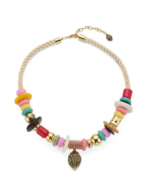 Kurt Geiger London multi bead Eagle necklace Gold 5892169429