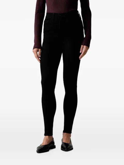 Levi's 720 high-waisted skinny jeans Black 52797