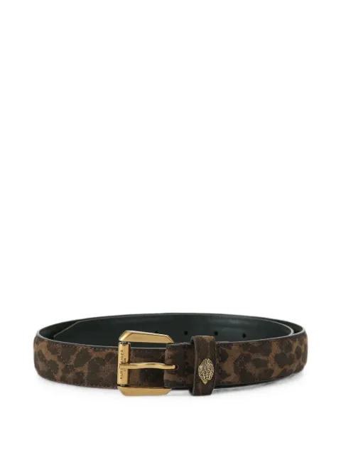 Kurt Geiger London leopard-pattern belt Brown 5256139209